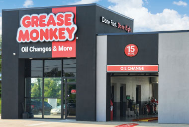 Grease Monkey Franchise Opportunity store front